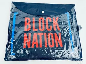 New Kids on the Block Poncho - NKOTB Fan club gift‎ - Block Nation - Rain Coat thumbnail 1