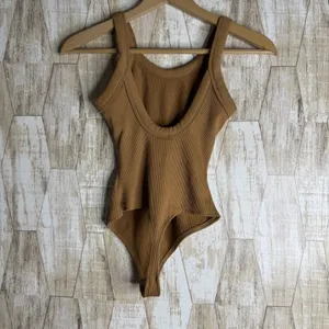 Wild Fable‎ Women's Bodysuit Size XS Brown Top thumbnail 2
