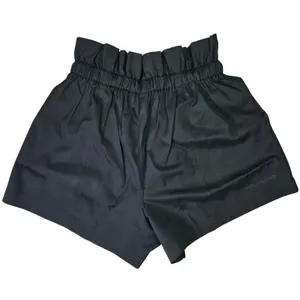 Girlfriend Collective Black Cora Pocket‎ Shorts Paperbag Waist Cargo XXS thumbnail 3