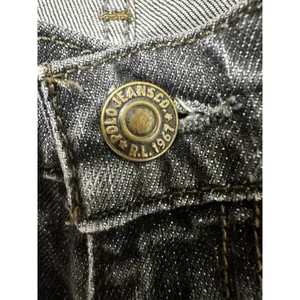 Polo Jeans Co Ralph Lauren‎ Blake Skinny Jeans Faded Black Denim Size 4 thumbnail 4