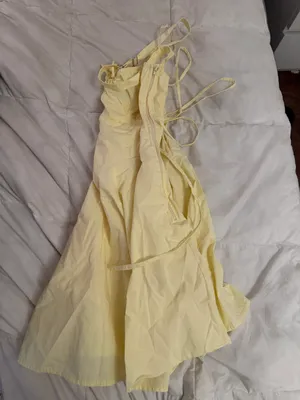 Windsor Butter yellow corset dress thumbnail 3