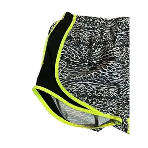 Nike Dri fit‎ Leopard animal print Running activewear Shorts sz XS thumbnail 5