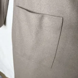 AllSaints Paxx Italian Wool Wrap Waterfall Trench Coat Dune Small Winter Jacket thumbnail 13