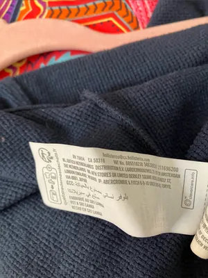 Gilly Hicks navy Cozy Waffle Wrap Hoodie thumbnail 6