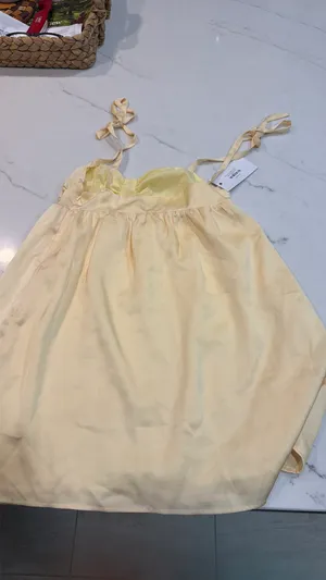 Beginning Boutique Dress Mini Yellow Satin Dress thumbnail 3