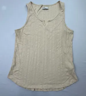 Sonoma Goods For Life Ribbed Tank Top Size L thumbnail 1