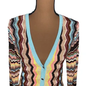 Missoni x Target Chevron fine knit button through cardigan size M thumbnail 7