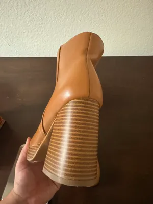 Brown platform Booties Size 7 thumbnail 5