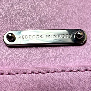 Rebecca Minkoff Girl Power Leather Zip Pouch Clutch - Light Orchid Pink thumbnail 8