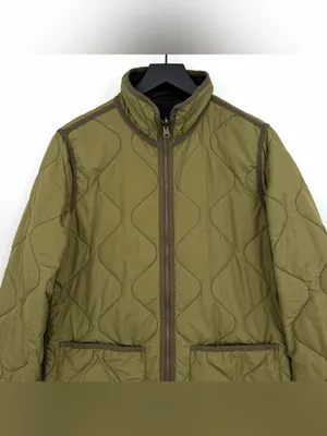 TREAD & SUPPLY Nixie Jacket Reversible Olive Green Black S thumbnail 2