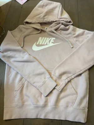 Nike Size XS Baby Pink Hoodie thumbnail 1