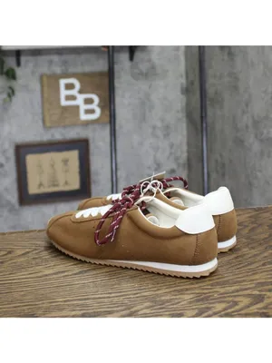 NWT Universal Thread JoJo Sneakers Double Lace Low Top 94462314 Brown 7.5M thumbnail 3