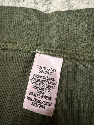 Victoria’s Secret Soft Green Long Sleeve Pajama Set XXL thumbnail 3