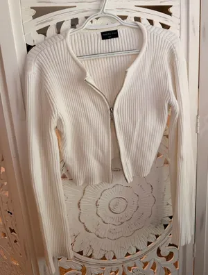 White Fox Knit Sweater thumbnail 1