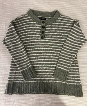 Striped American Eagle Sweater thumbnail 1