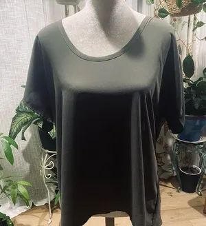 Lush Olive 🫒 Short Sleeved Top thumbnail 1