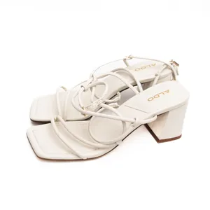 Aldo‎ - Off White Harmonni block heel strappy sandals thumbnail 5