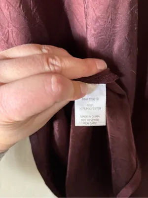 Allie Rose Cowl Neck Midi Dress in Wine thumbnail 5