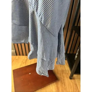 A new day asymmetric blue stripe skirt size 4 thumbnail 2