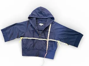 VSX Victoria’s Secret Sport Navy Zip Up Hoodie Sz M thumbnail 1