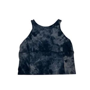Lululemon key to balance crop high neck tank top diamond dye lunar rock size 14 thumbnail 5