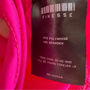 Finesse Hot Pink Fun & Flirty Mini Skirt XS Galentines Date Night Valentines Day thumbnail 5
