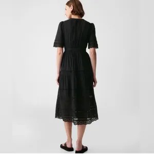 Gap Black Midi Dress thumbnail 4