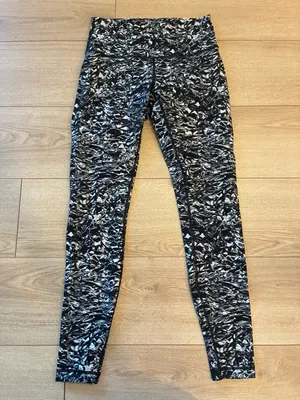 Lululemon Wunder Under Hi-Rise Tight 28” Legging Liquid Platinum Size 8 thumbnail 3