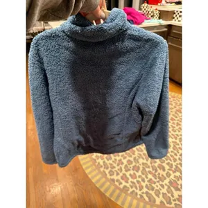 Patagonia‎ Women's Los Gatos 1/4-Zip Fleece blue women's medium thumbnail 4
