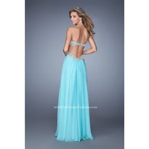 La Femme Elegant Chiffon‎ Gown Size 6 New with Tags thumbnail 4