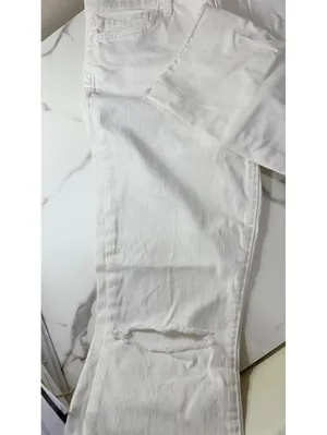 Size 8 Tommy Hilfiger White Jeans thumbnail 4