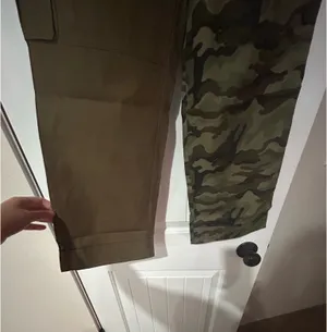 Choosy Trousers in Olive and Camo thumbnail 3