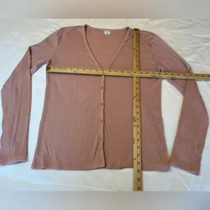 Aritiza Wilfred‎ Free Mckinley Longsleeve Mauve Size Medium thumbnail 3