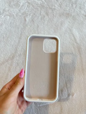 iPhone 12 silicone pink case thumbnail 3
