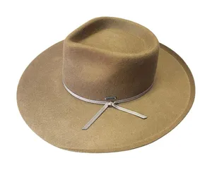 Brixton Marlow Rancher Hat Coffee SZ M NWT 100% Wool Felt Adjustable Flaw thumbnail 1