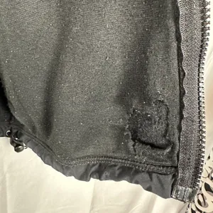 Women’s Small Black Denali Jacket Coat Pit Vents Chest Pocket thumbnail 7