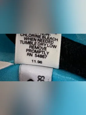Vintage Victoria's 1996 Blue Kimono Robe One Size with belt Classic thumbnail 4