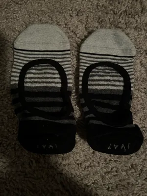 Grip low cut socks Black Size 7 thumbnail 2