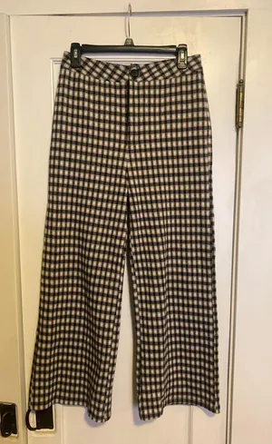Boutique Miss Love Plaid Checkered Pants thumbnail 3