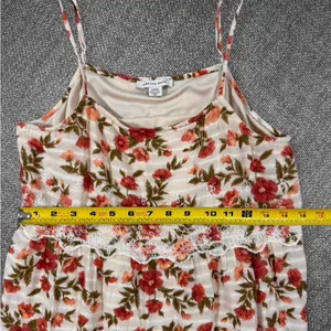 American Eagle Floral Lace Trim Dress thumbnail 6