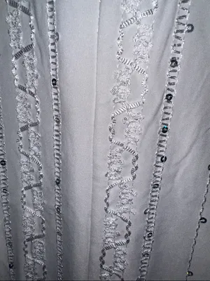 Ava & Grace White Sequined Henley Peasant Tunic thumbnail 5