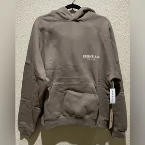 Essentials NWT Hoodie Sweatshirt Fear Of God in Desert Taup Size XS thumbnail 3