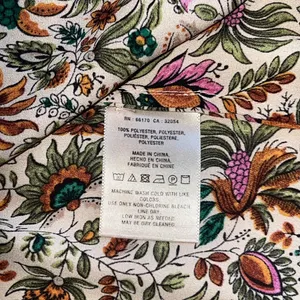 Anthropologie Maeve Sleeveless‎ Smocked Floral High Neck Top Multicolor Size 6 thumbnail 6