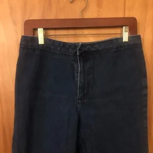 Jcrew enjoy straight leg blue jeans trouser style denim casual chic basic preppy thumbnail 5