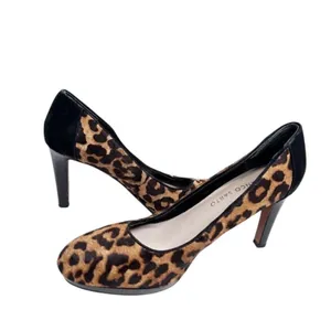 Franco Sarto Pumps Size 7 High Heel Animal‎ Print Calf Hair Stiletto Heels thumbnail 6