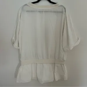 Free People Pullover Drop Waist Cotton Mini tunic shirt dress Size XS NEW thumbnail 8