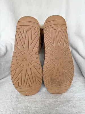 UGG CHESTNUT TAN SUEDE LEATHER & SHEEPSKIN S/N 1010258 Klea Mid-calf BOOTS Sz 9 thumbnail 10
