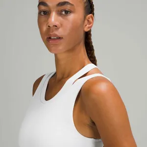 Lululemon‎ All Powered Up Bra White Womens Size 8 High Support Luxtreme Athletic thumbnail 9