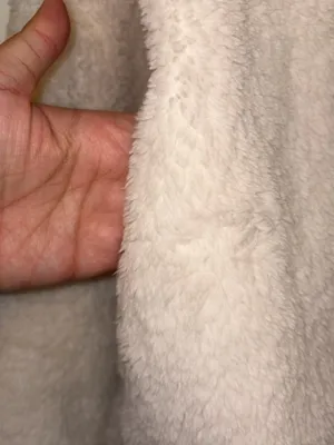 Copper Key Cream Sherpa Fleece Full Zip Jacket Medium thumbnail 7
