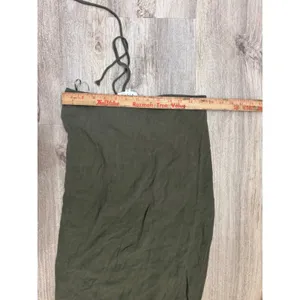 MABLE‎ Olive Green Ruched Halter Neck Mini Dress Size M thumbnail 6